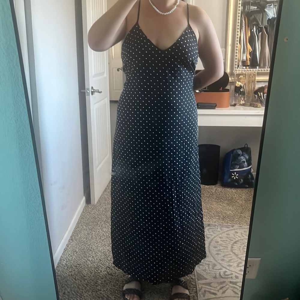 polka dot dress